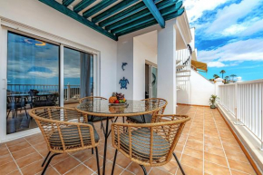 Blue apartment with One bedroom, WiFi and amazing view